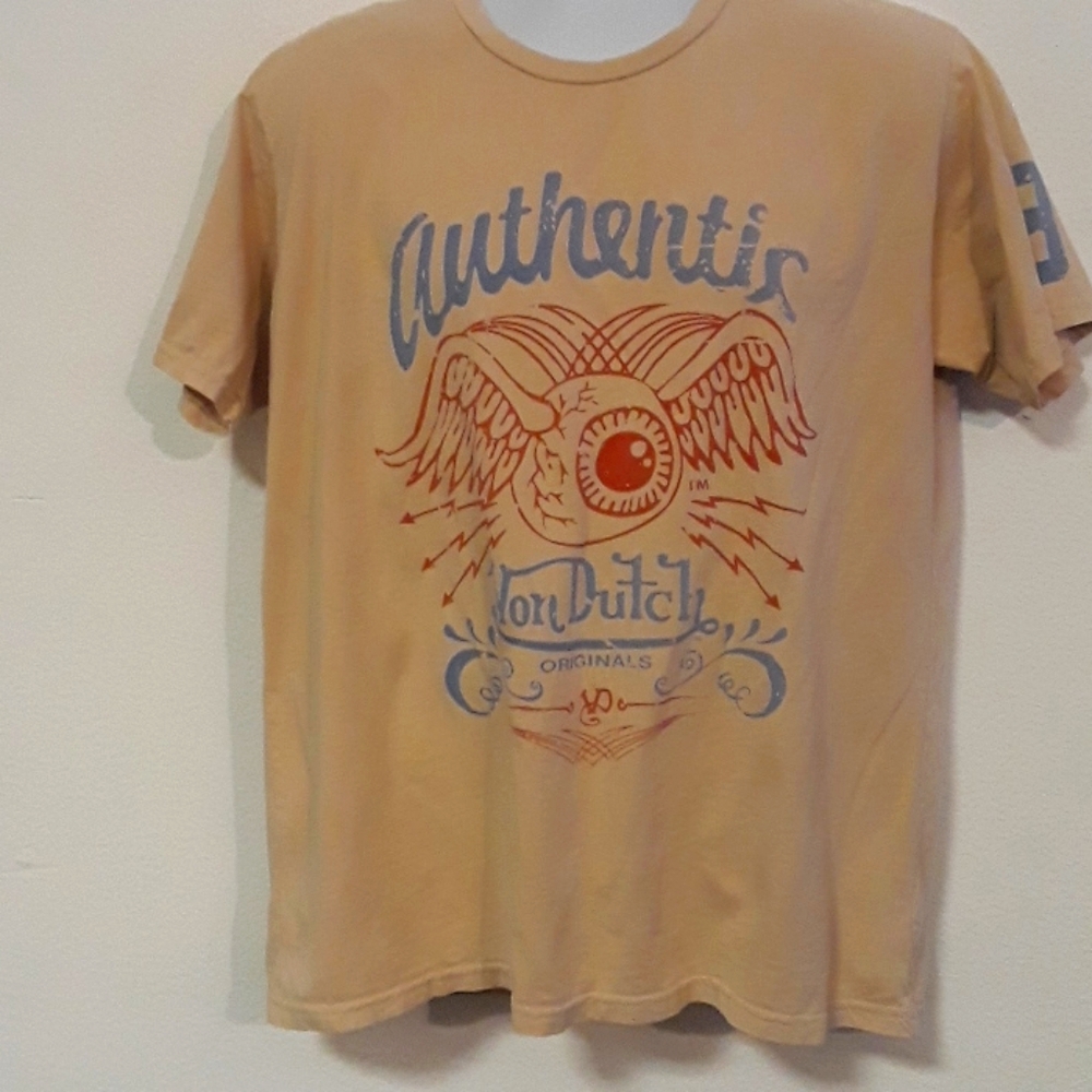 VINTAGE VON DUTCH AUTHENTIS #29 SHIRT XL USA